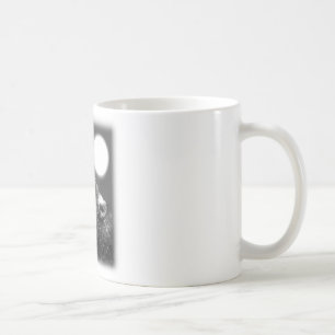 Varg Howling i Måne Kaffemugg