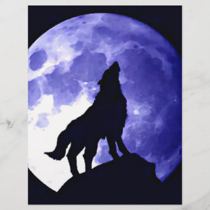 Varg Howling i Måne Reklamblad