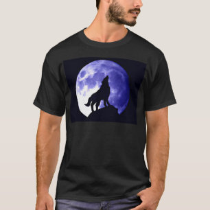 Varg Howling i Måne Tee