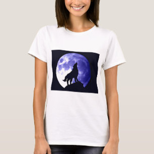 Varg Howling i Måne Tee