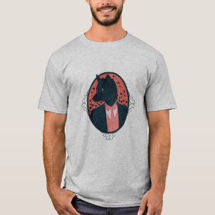 Varg i mänsklig kläder t shirt