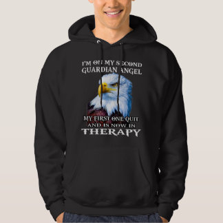 Varg I på min andra skyddsglasruta min första ett Hoodie