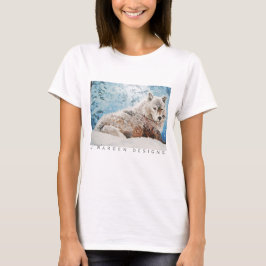 Varg i Snö T-Shirt Women's