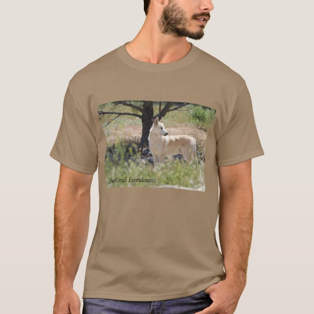 Varg i Wilderness T-Shirt (Framsida)