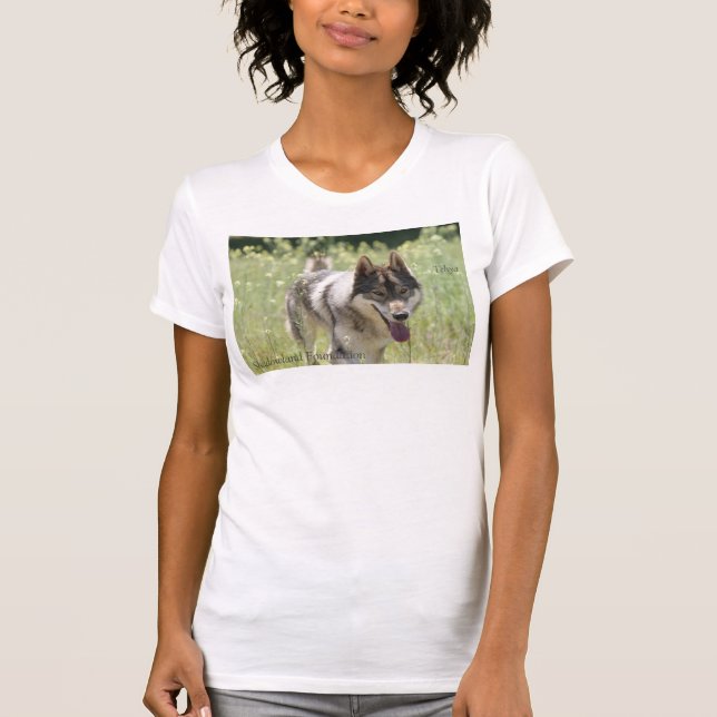 Varg i Wilderness T-Shirt (Framsida)