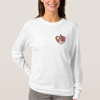 VARG = ingen text, liten emblem i bröstet T Shirt