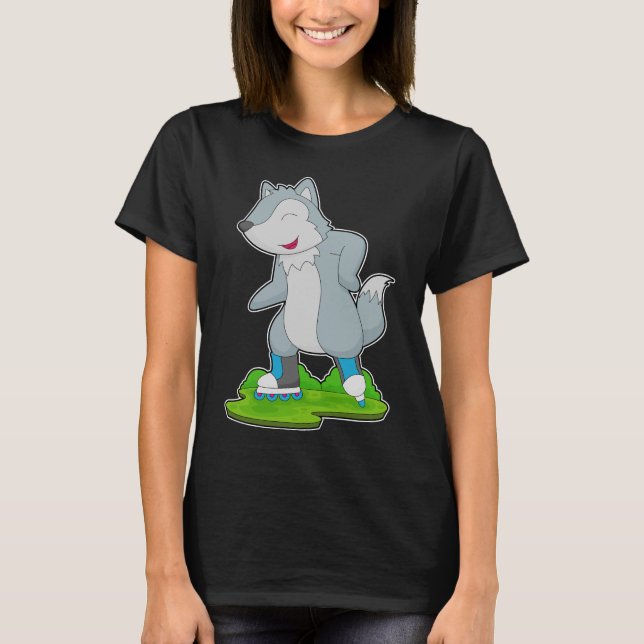 Varg Inline-skridskor T Shirt (Framsida)