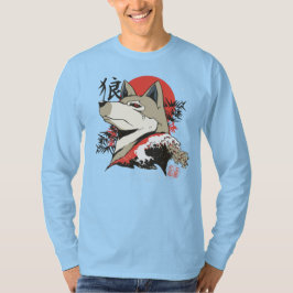 Varg japanska konst t shirt