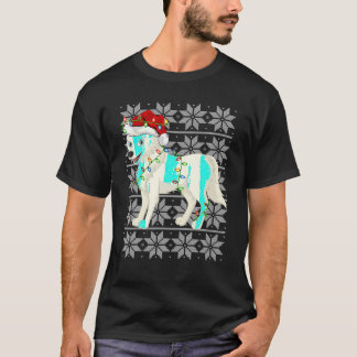 Varg Jul Ljus Santa Hat Varg Ugly Julafton T Shirt