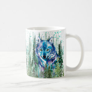 Varg Kaffe Mugg Varg för färgämnen i vattenfärg