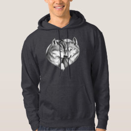 Varg kärlek hoodie
