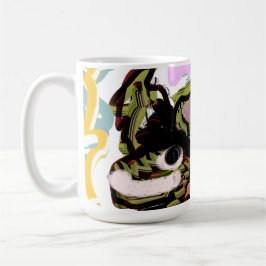 Varg kärlek kaffemugg