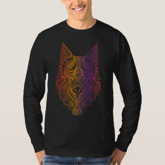 Varg Kärlek Vargar Tribal Tattoo Varg 1 T Shirt