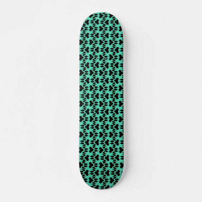 VARG KLO MINI SKATEBOARD BRÄDA 18,5 CM (Framsida)