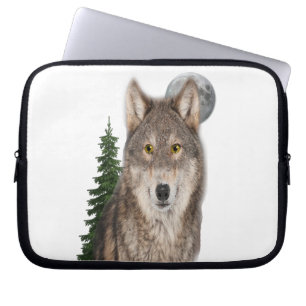 Varg konst laptop sleeve