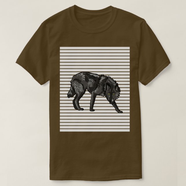 Varg Linjer T Shirt (Design framsida)