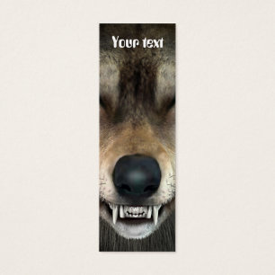 Varg Litet Visitkort