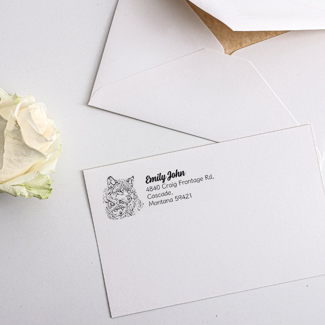 Varg Mamma Returadress Stämpel (Skapare uppladdad)