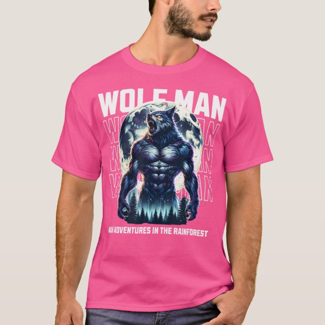Varg Man T Shirt (Framsida)