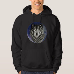 Varg Måne Hoodie