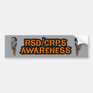 VARG/MÅNE...RSD/CRPS BILDEKAL
