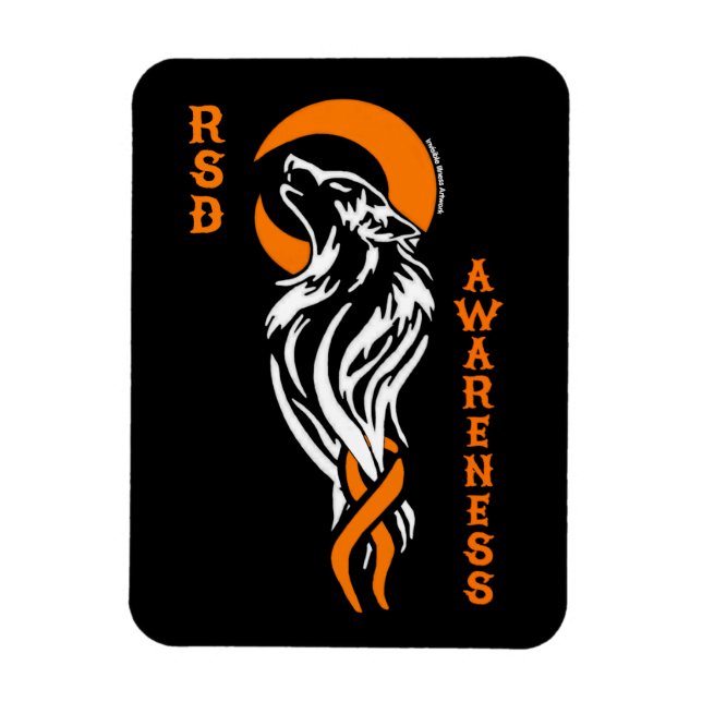 VARG/MÅNE...RSD MAGNET (Vertikal)