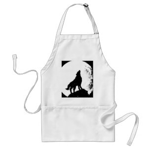 Varg & Måne Silhoutte Förkläde