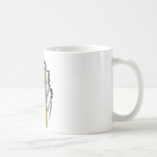 Varg MEME Kaffemugg (Höger)