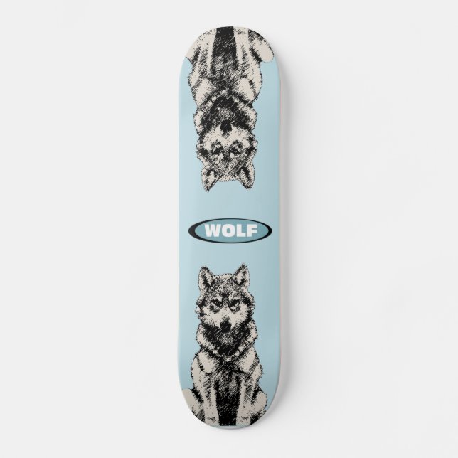 varg mini skateboard bräda 18,7 cm (Framsida)