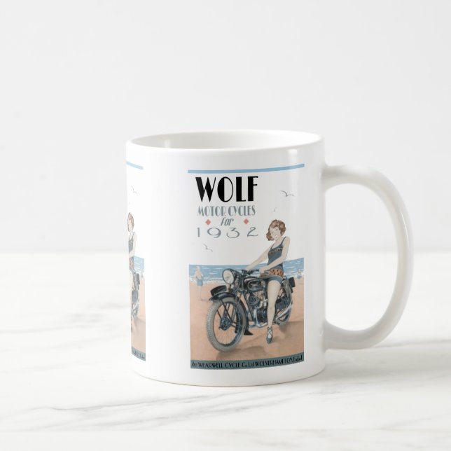 Varg Motorcyklar Kaffe Mugg (Höger)