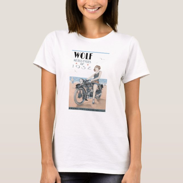 Varg Motorcyklar T-Shirt (Framsida)