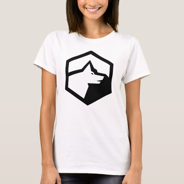 Varg Mountain Homestead Logotyp T Shirt (Framsida)