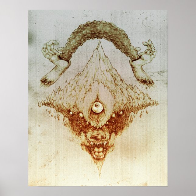 Varg Mountain Poster (Framsidan)