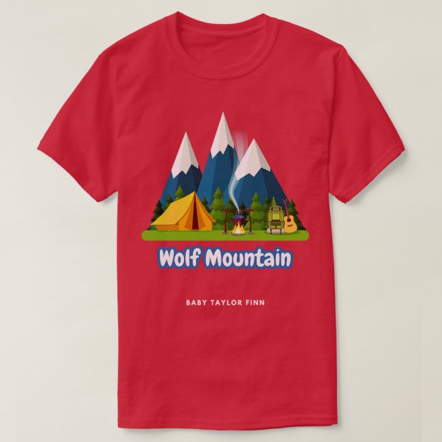 Varg Mountain T Shirt (Design framsida)