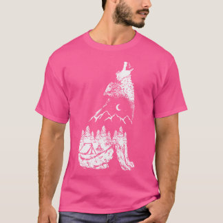 Varg Mountains Camping Gift T Shirt
