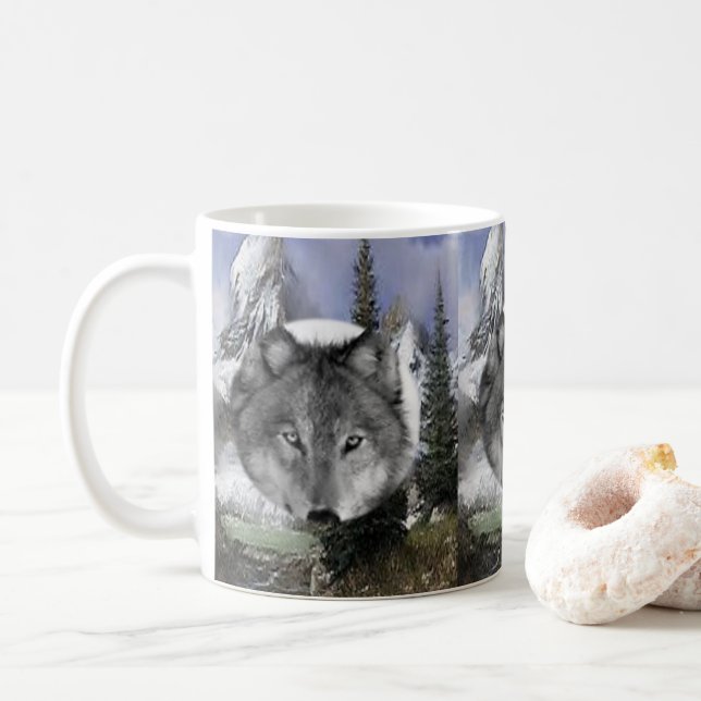 Varg Mugg (Med munk)