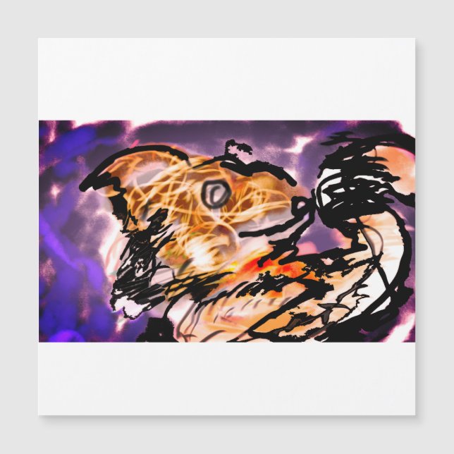 Varg natt Ensam  (Framsida)
