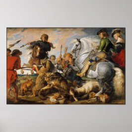 Varg och Fox Hunt Poster