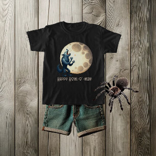 Varg och fullkomligt måne - Lycklig Howl-o-ween! T Shirt