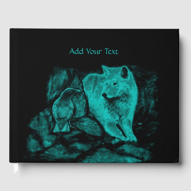 Varg och korv i natten gästböcker (Framsida)