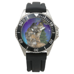Varg och Måne Armbandsur