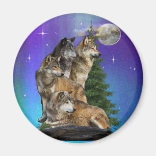 varg och Måne Magnet