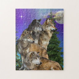 varg och Måne Pussel