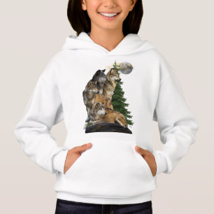 Varg och Måne T Shirt