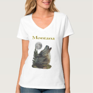 varg och måne t shirt