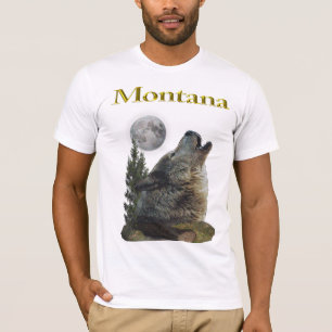 varg och måne t shirt