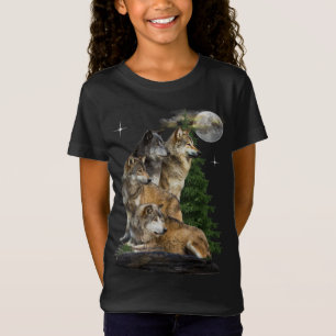 Varg och Måne T Shirt
