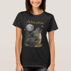 varg och måne t shirt