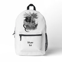 Varg och rak med Skull