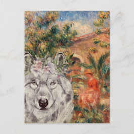 Varg och Renoirs lantgård Vykort